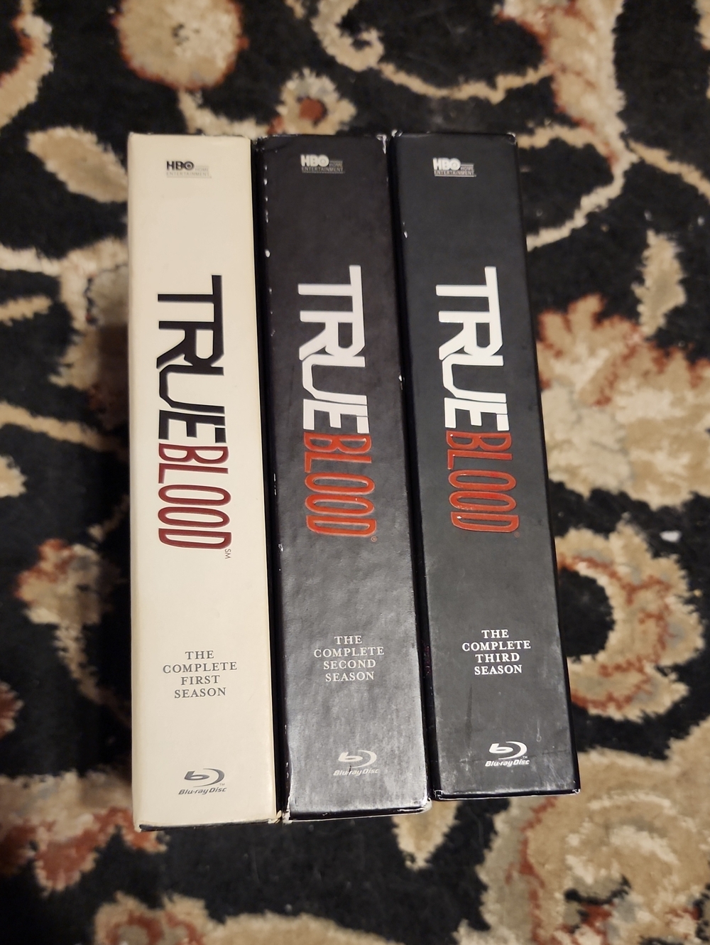 True Blood Complete Seasons 1-3 Blu-ray Box Set - Black & White
